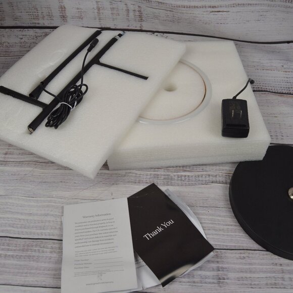 Brightech Saturn Color RGB Table Lamp Classic Black Modern NEW BOX DAMAGE - Picture 5 of 13